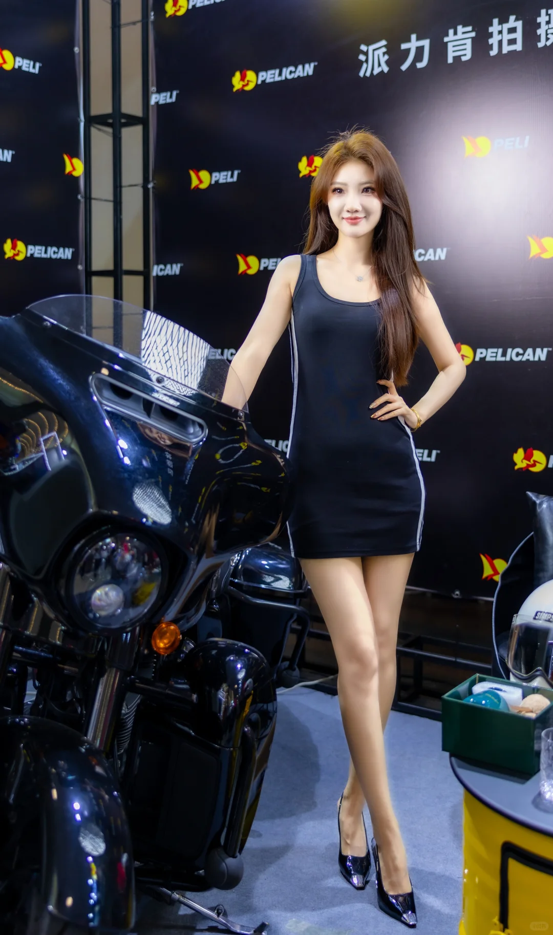 2025国际影像器材博览会上的模特们