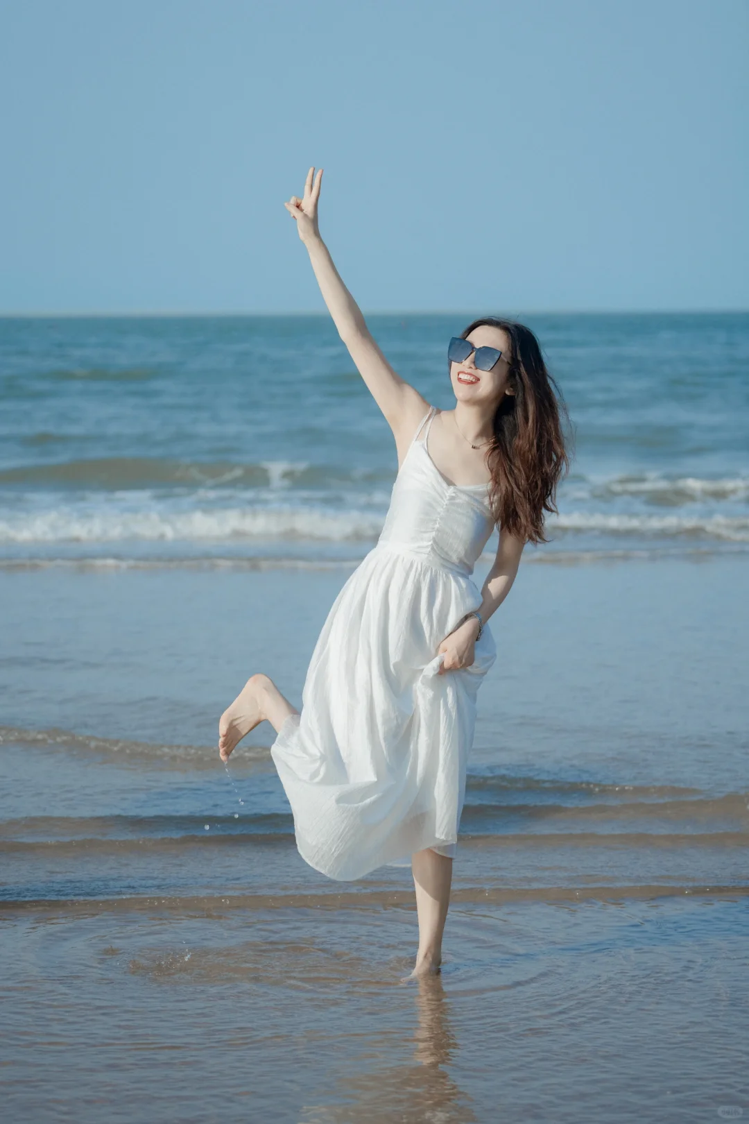 轻轻松松在海边拍出九宫格｜连云港海边约拍