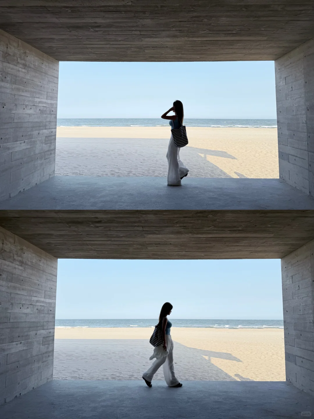 看海的海边女孩? ??????阿那亚