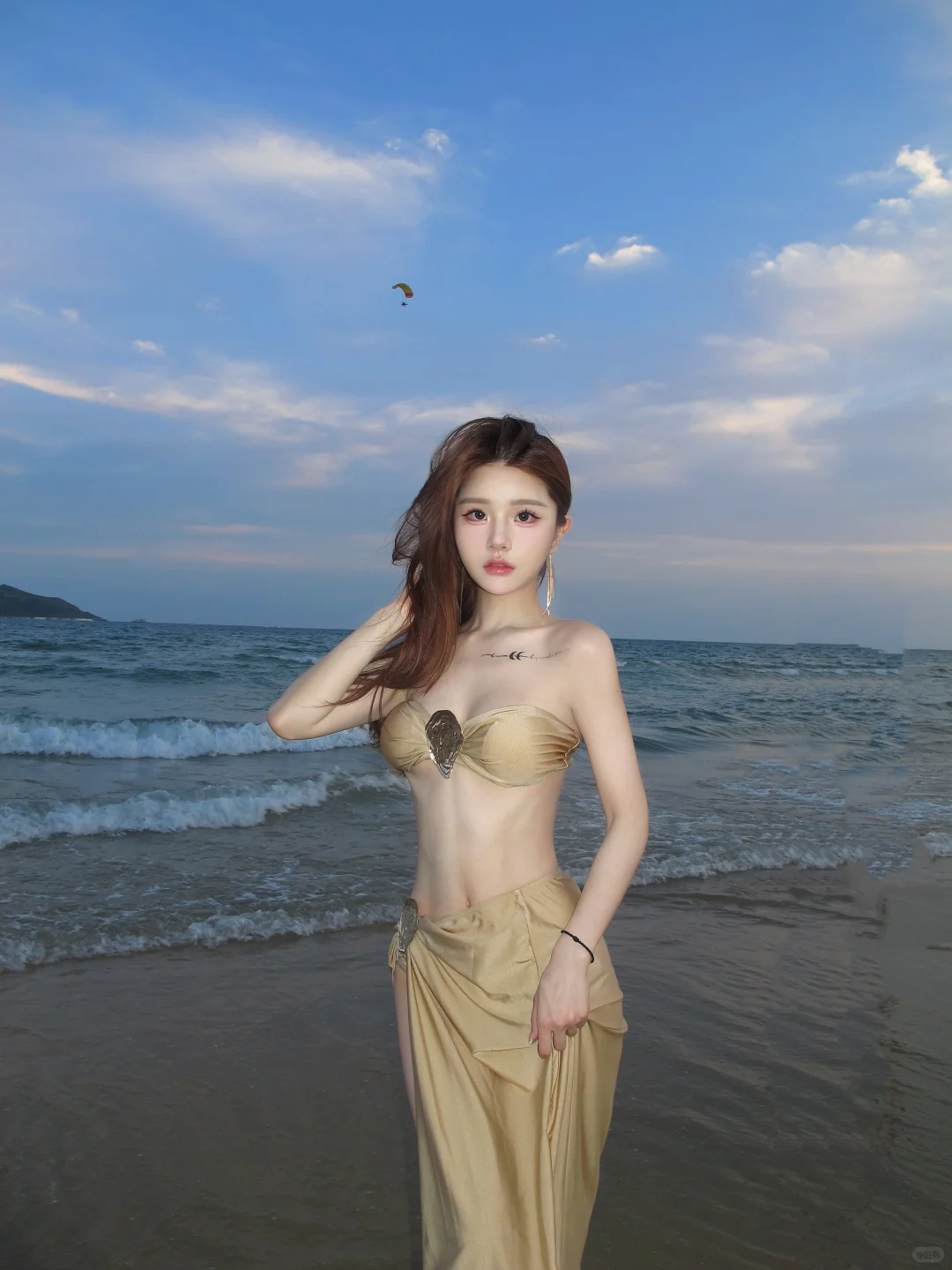 不小心拍出了海边?️人生照片