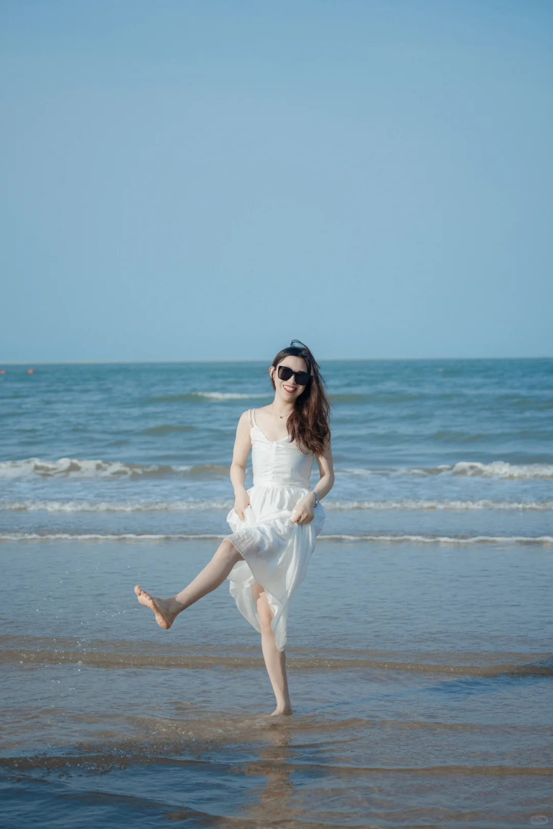 轻轻松松在海边拍出九宫格｜连云港海边约拍