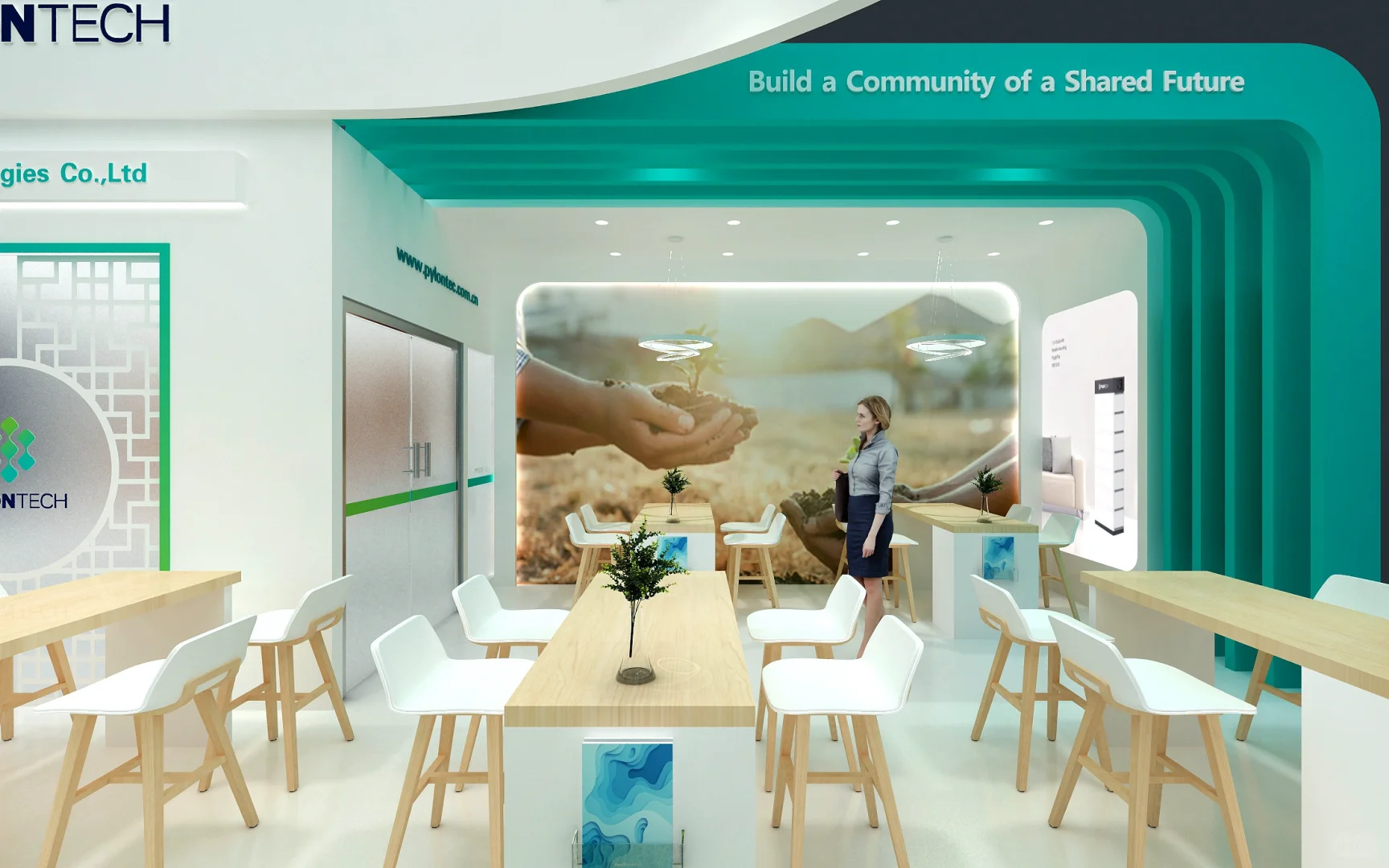 ?国外展会设计搭建｜CPHI德国法兰克福