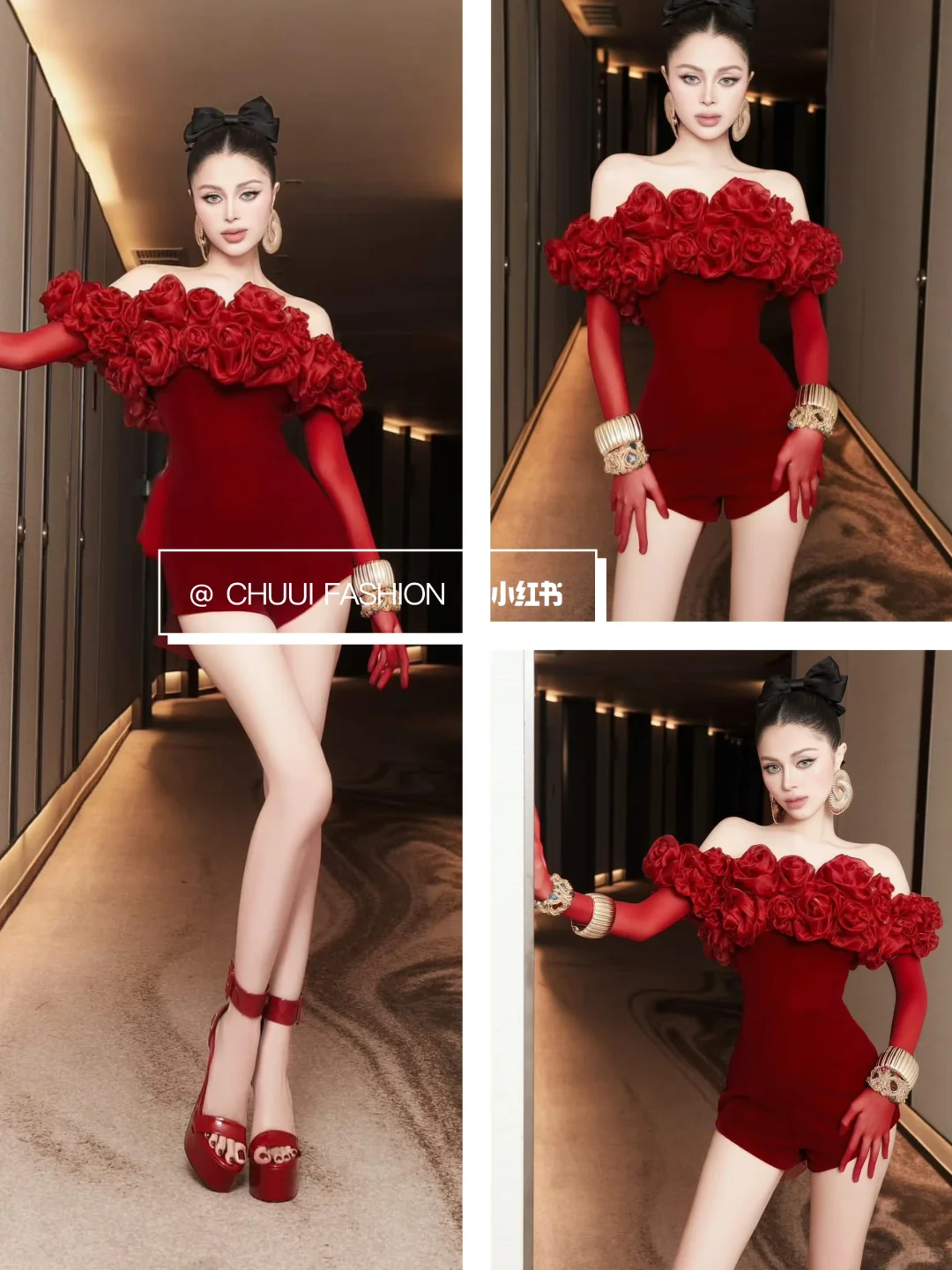 ??????礼服收藏｜性感惹眼的C位红裙！