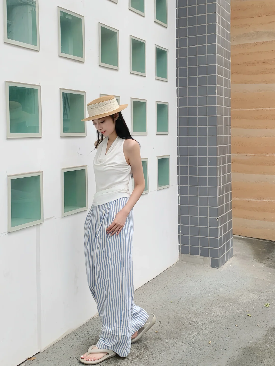 ˚‧ ₊⁺ ♡̷ ₊⁺ ⊹˚ | 穿这套去海边度假?️