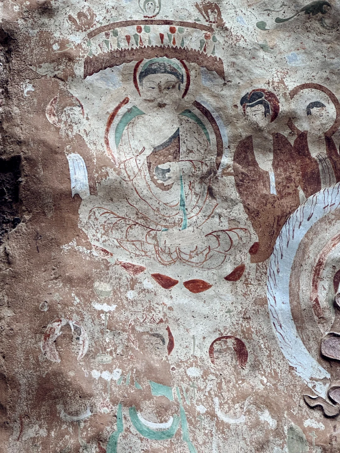 天水武山水帘洞壁画｜只一眼，幽谷梵音今犹在
