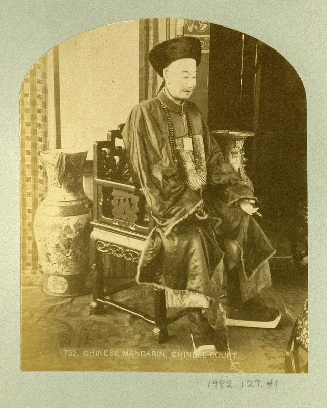 1885年世界博览会中国馆人台