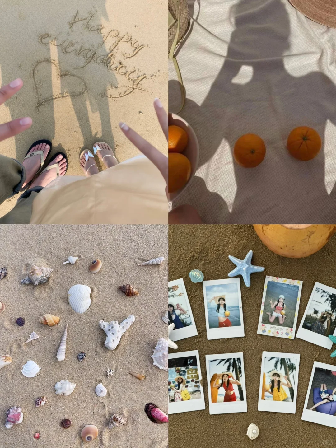 存一些三亚不一样的沙滩拍照姿势?️