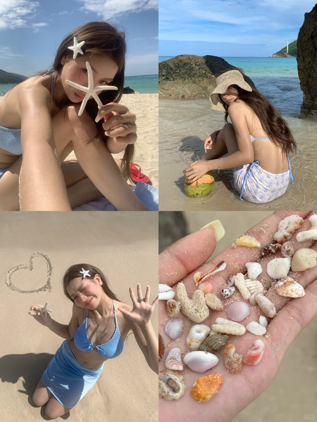 分享一些海边拍照姿势！????️?