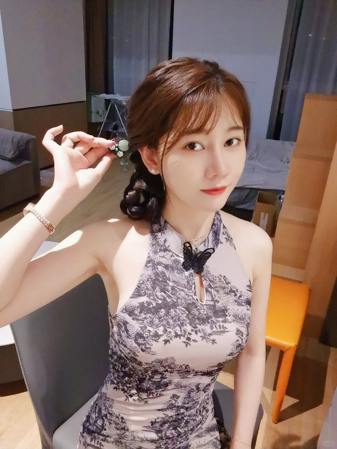 新中式旗袍，有人妻感吗？