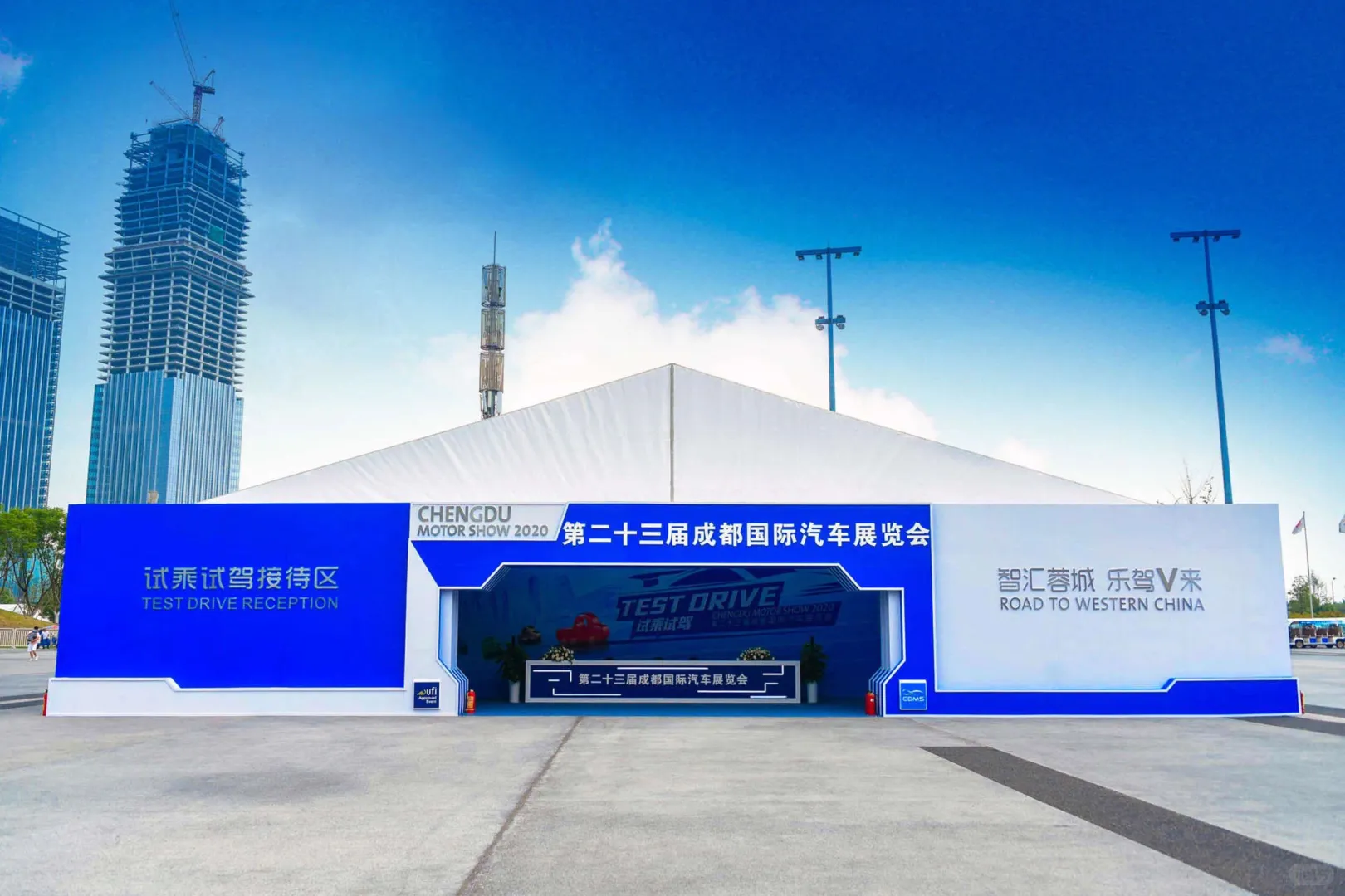 这个展真的太赞啦，蓝到发光