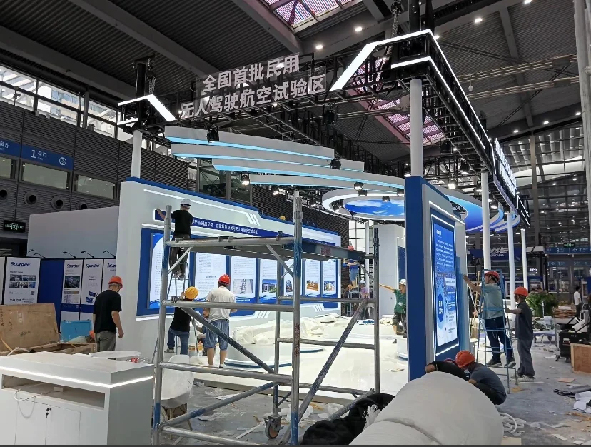 深圳无人机展台搭建丨深圳展览展示