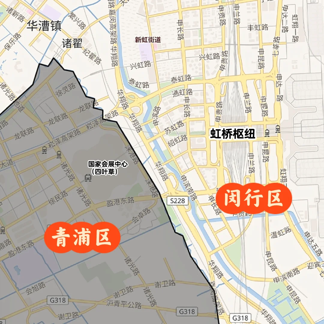 为什么要把国家会展中心放在青浦，而非闵行