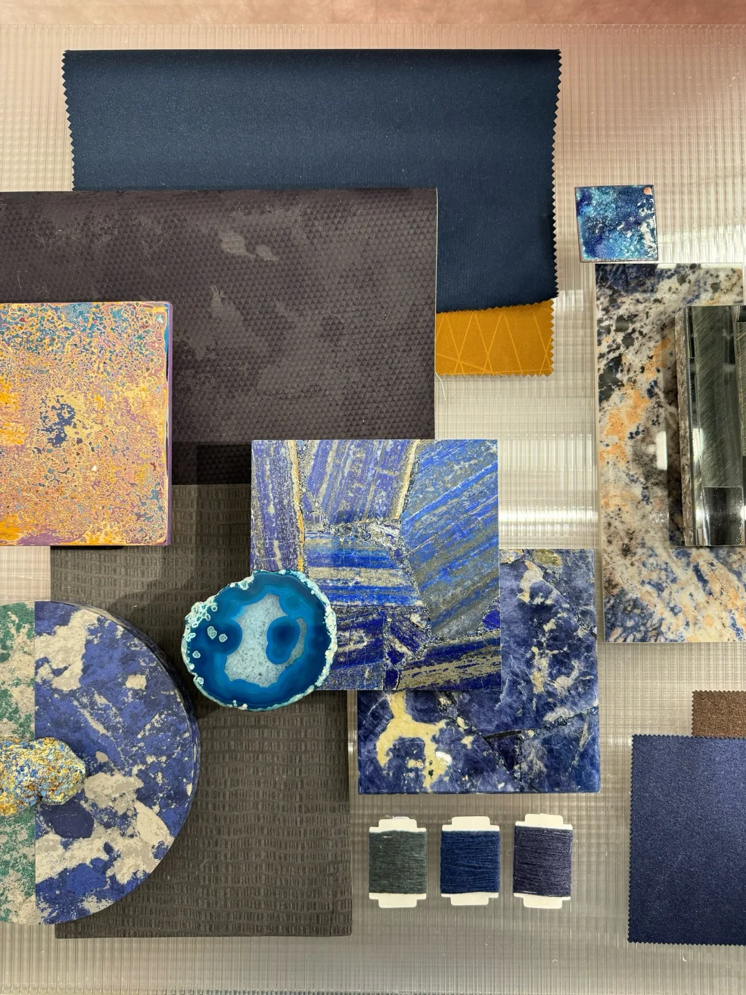 设计上海3小时，两个半小时在逛材料展