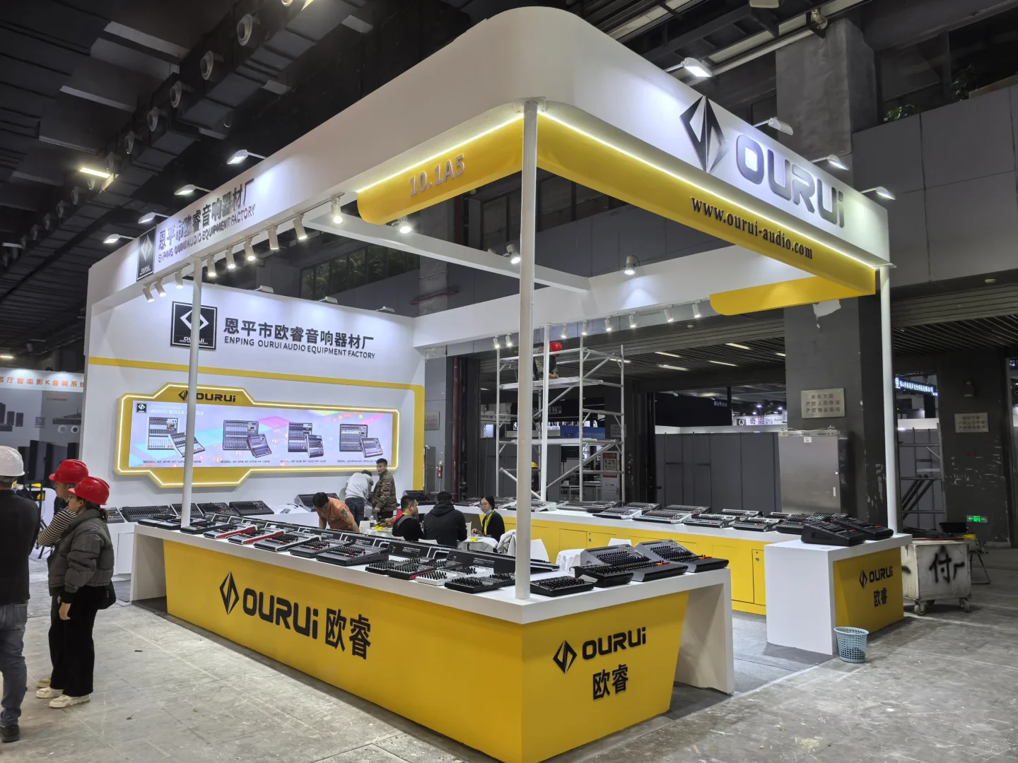 GETshow广州演绎设备展布展圆满成功✅