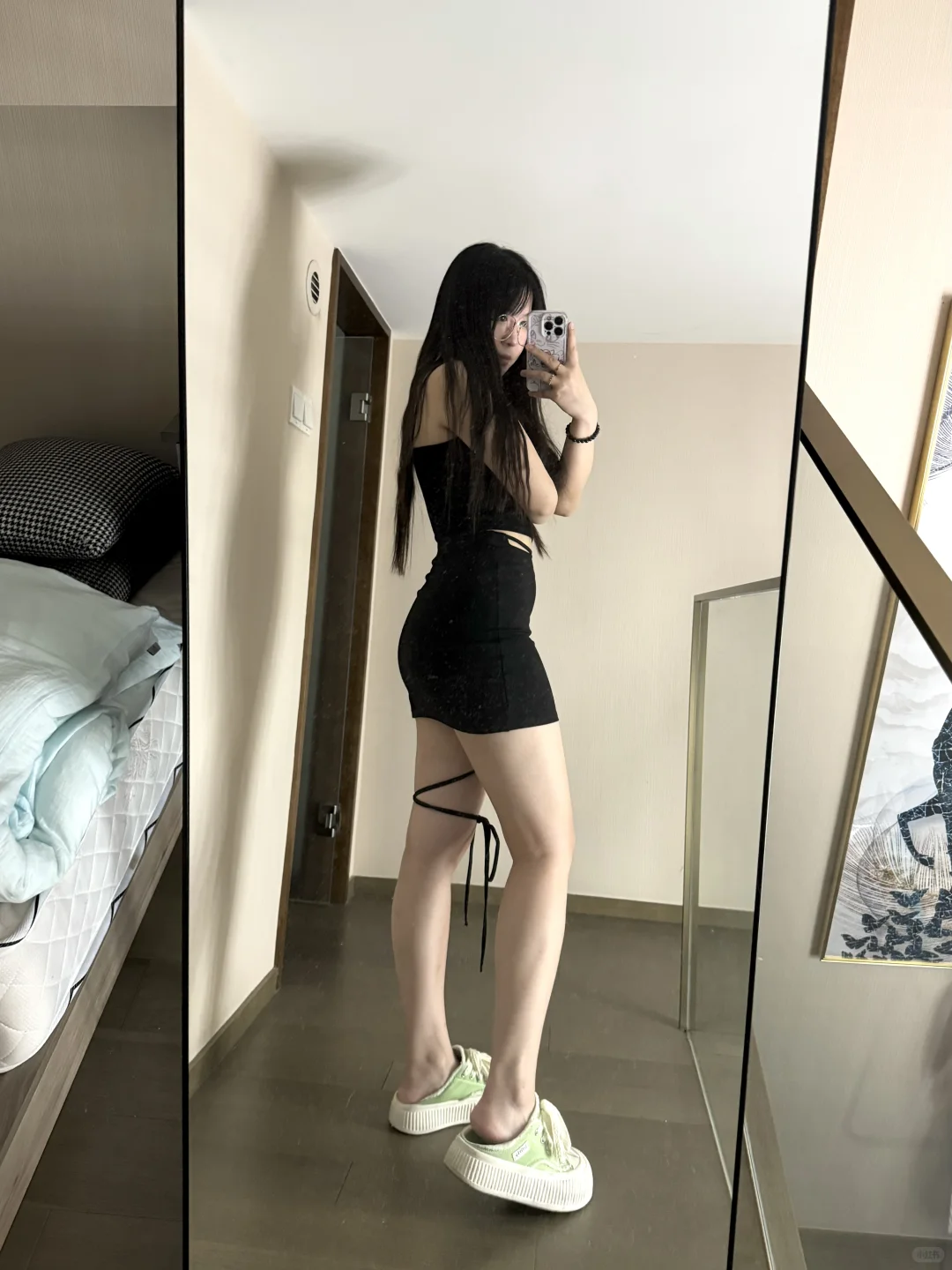 少妇穿搭｜那咋了 练了臀就得发