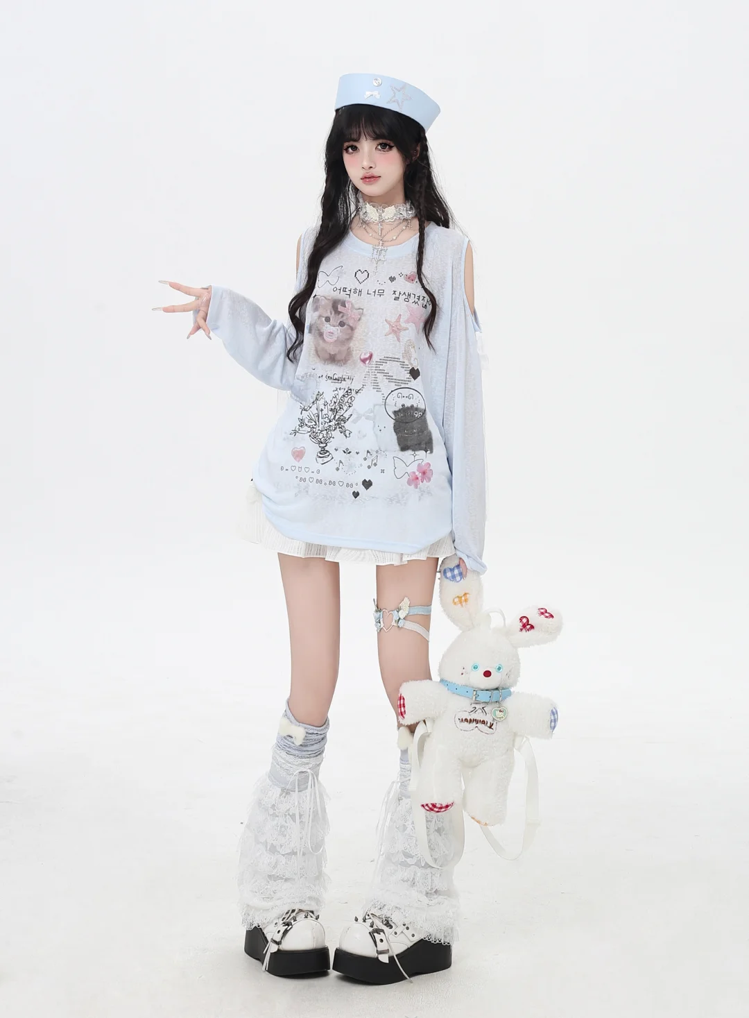 韩女轻亚风初尝试！！⋆｡♪ ₊˚♬