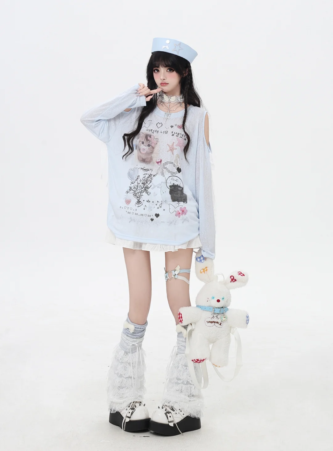 韩女轻亚风初尝试！！⋆｡♪ ₊˚♬