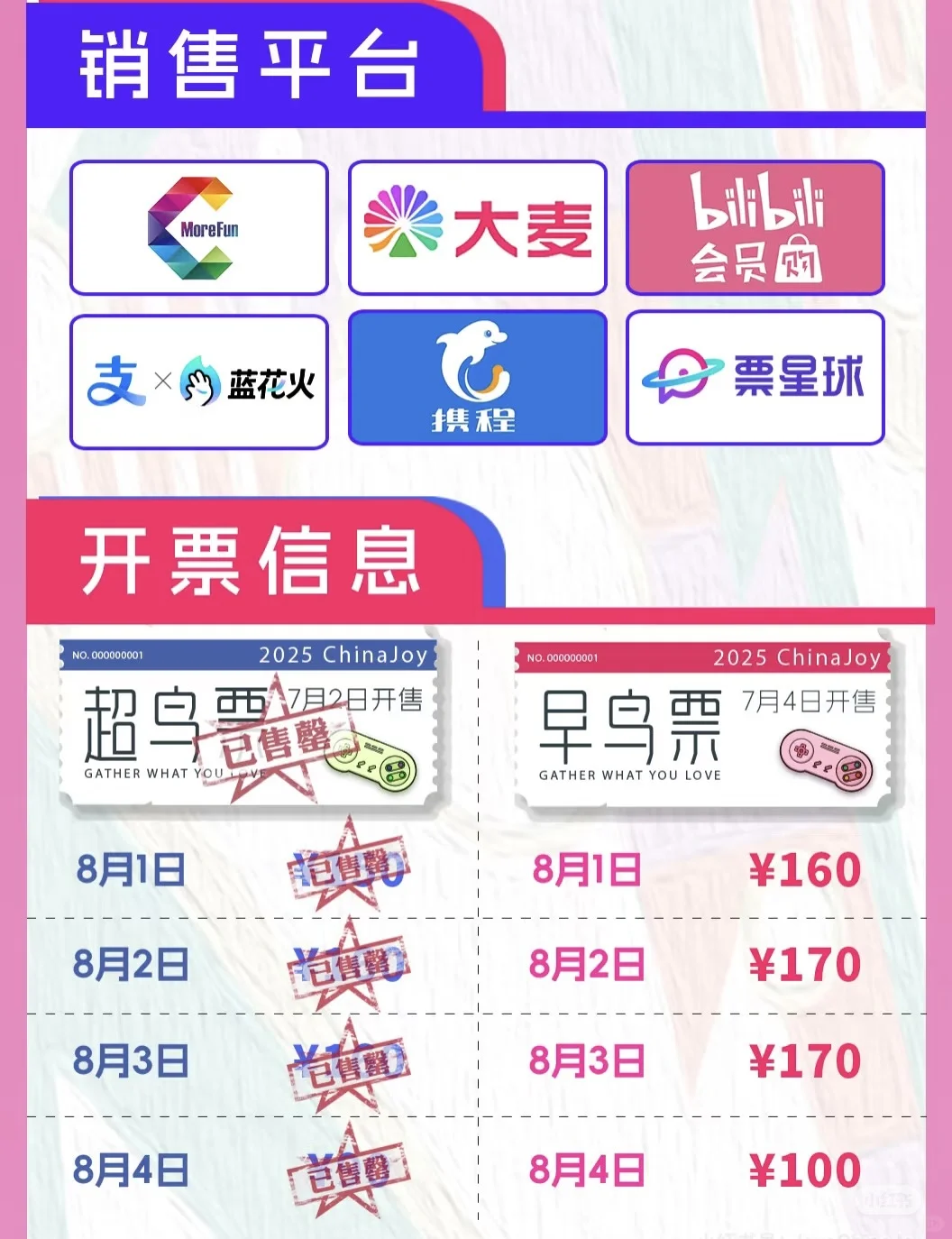 #CJ2025#China Joy 7月2日开票啦！！