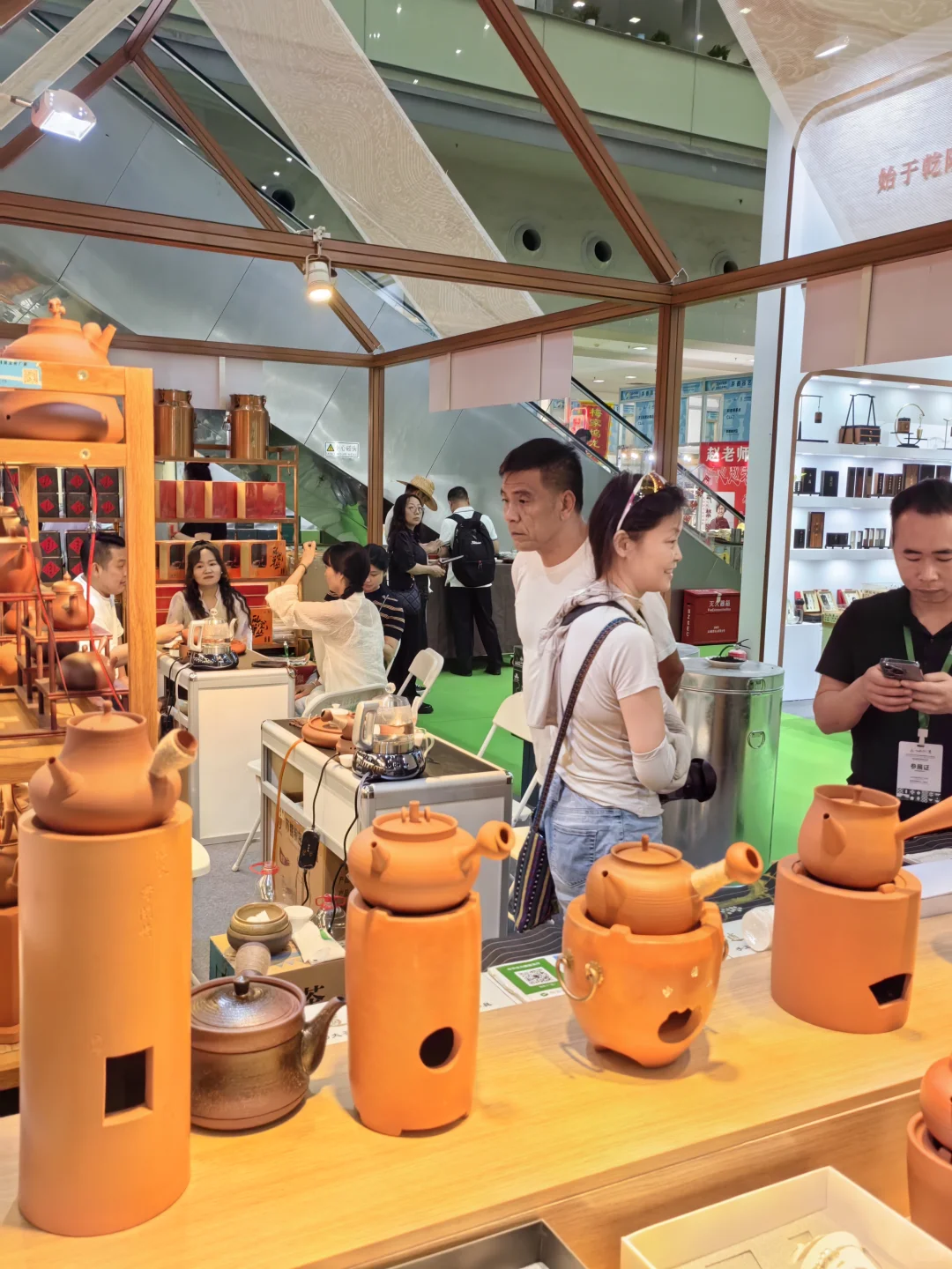 品茶逛吃深圳茶博会