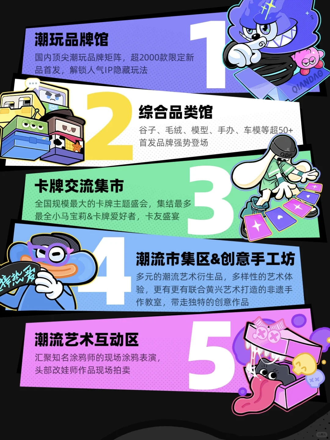 潮玩人必冲?上海QDF潮玩展来了❗附?