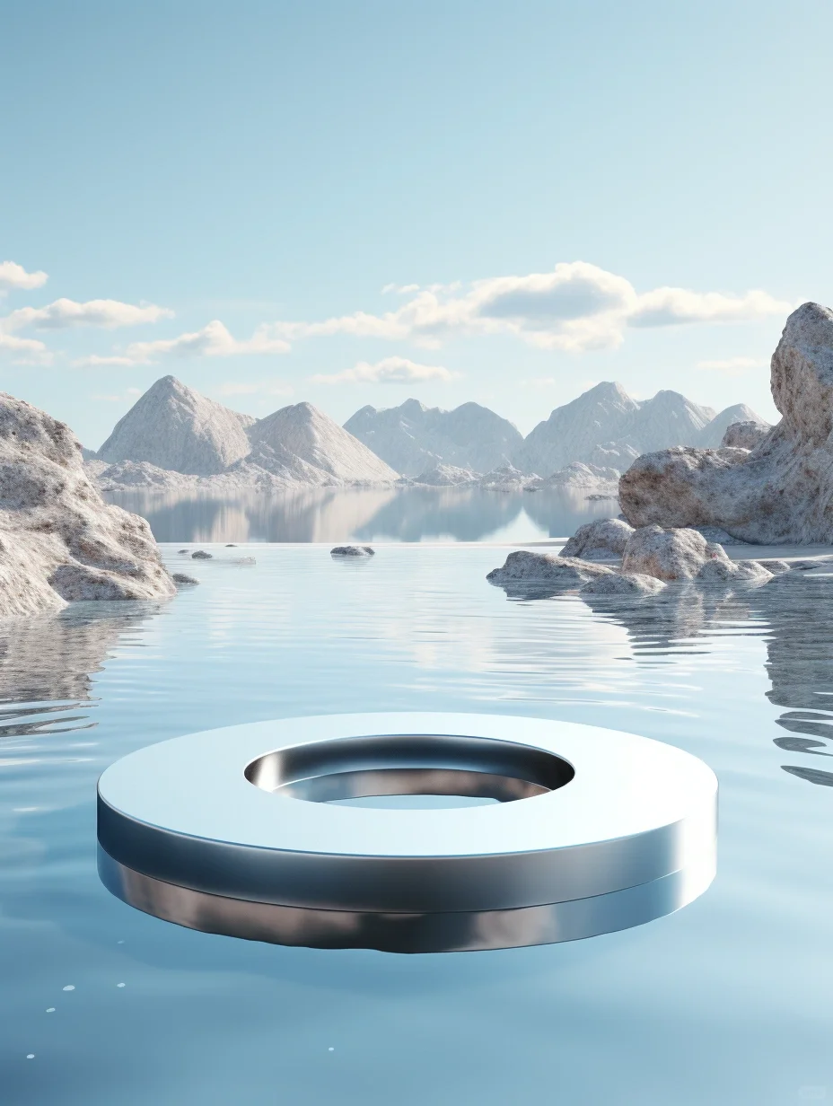 Midjourny一分钟生成电商场景图 超现实展台