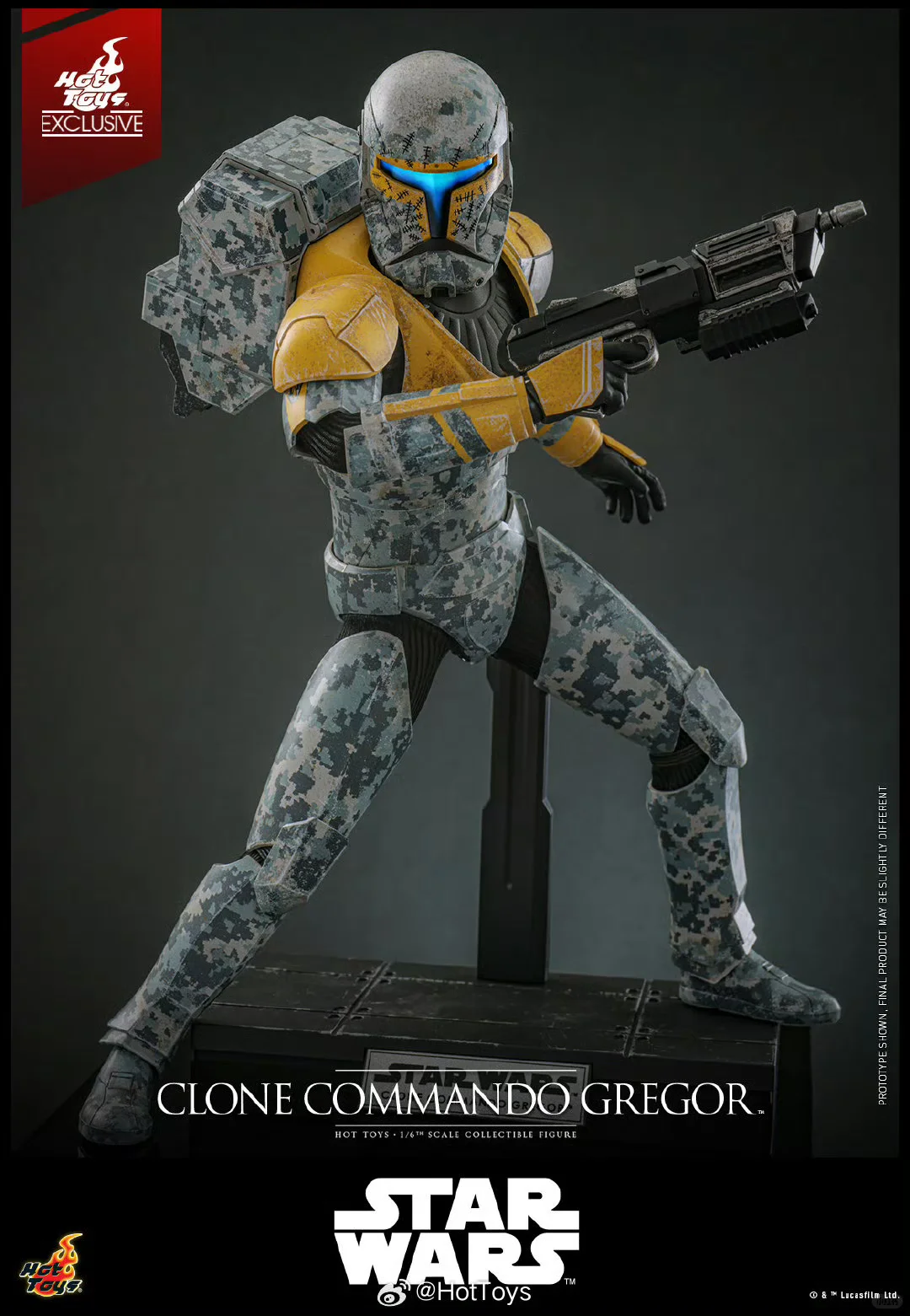 新品资讯_Hot Toys 克隆人突击队 格雷戈尔
