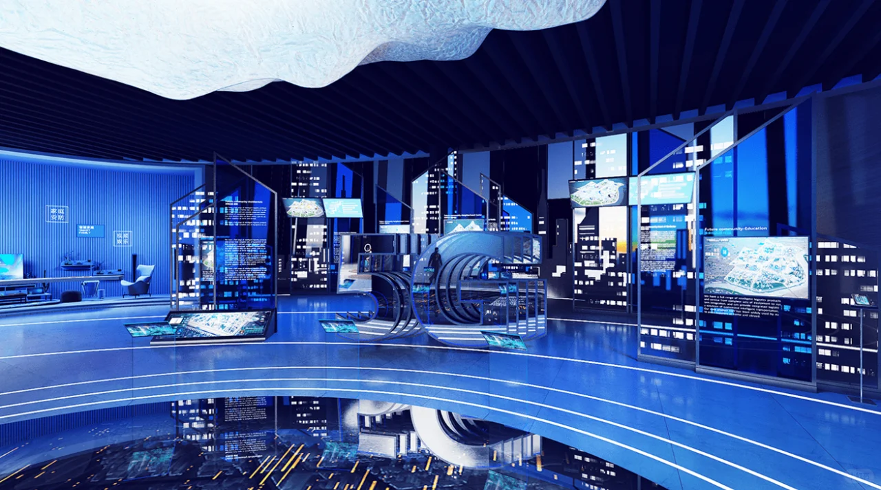 大数据5G数字科技互动沉浸式产业园设计