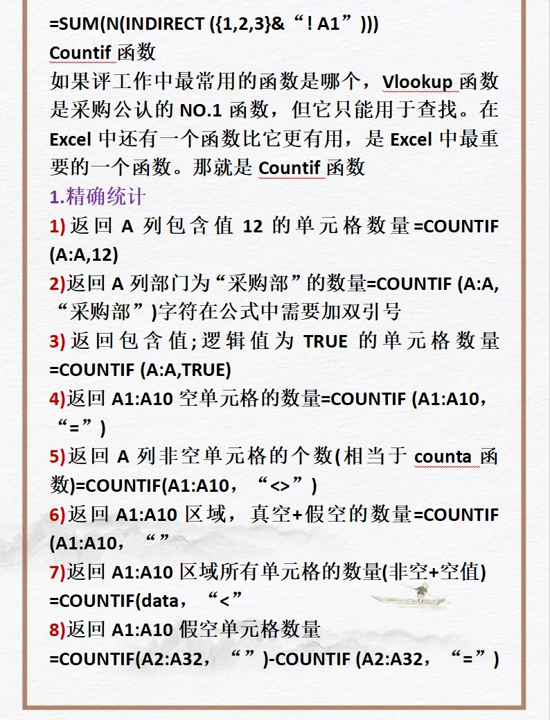 采购人练完这些函数，你的Excel就牛了