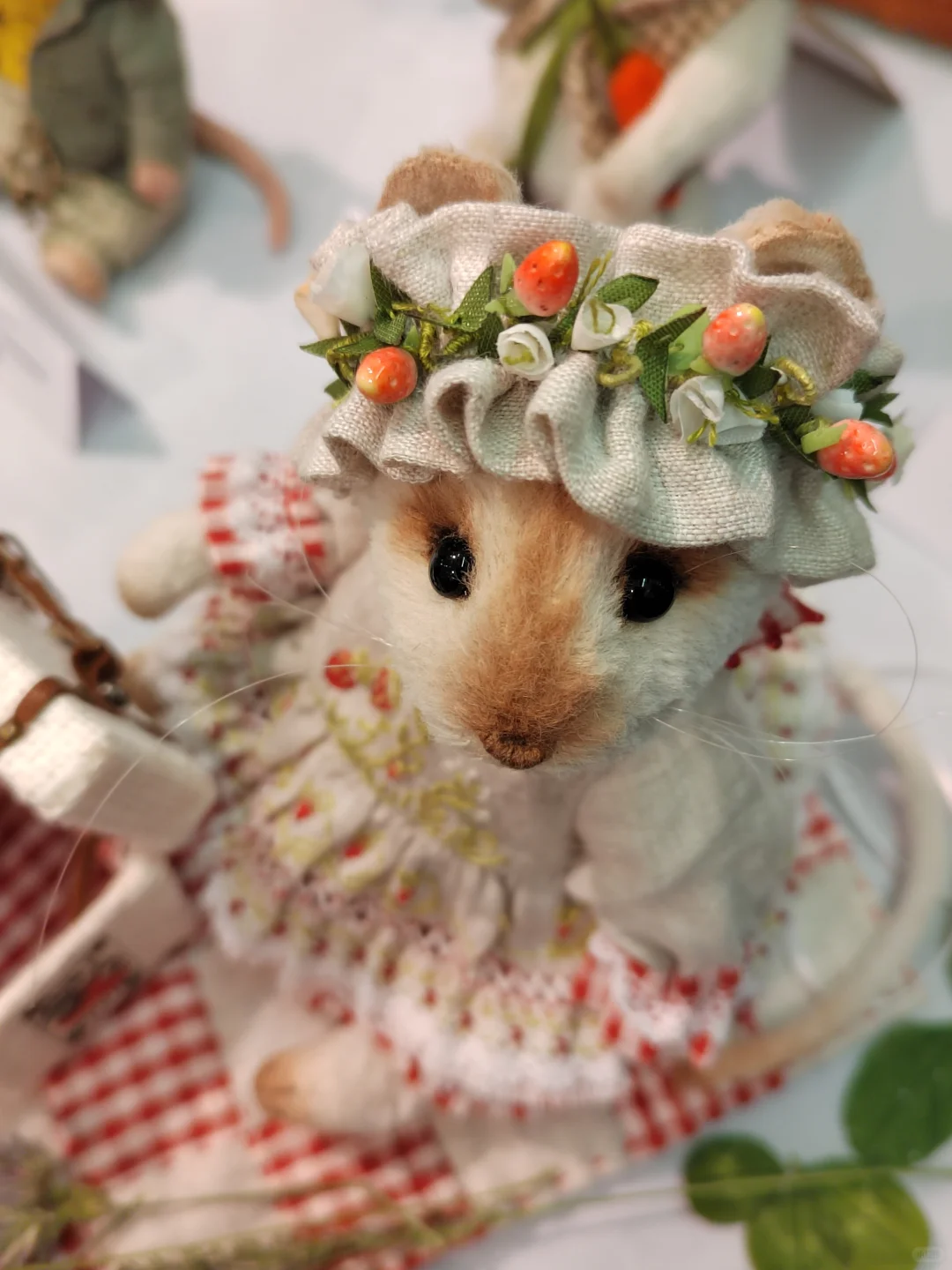 我和我的老鼠在展览会上