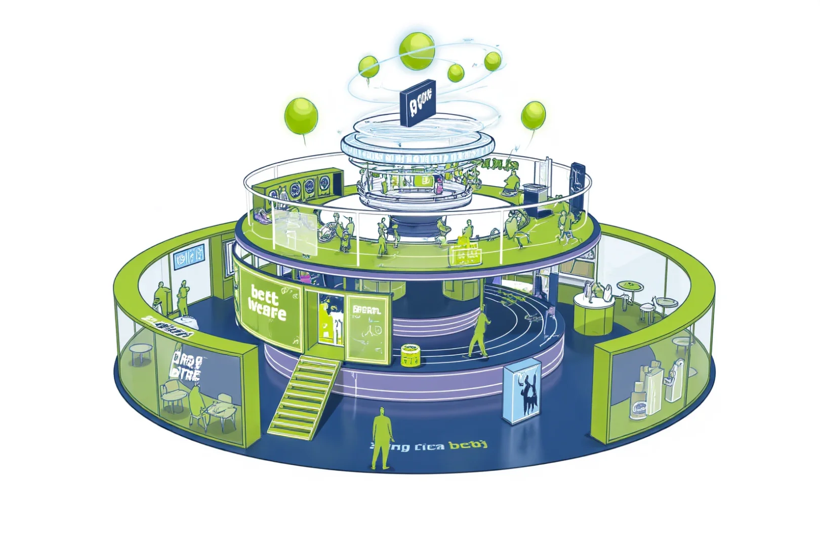 啤酒节 |音乐节品牌打卡展台，快闪店概念