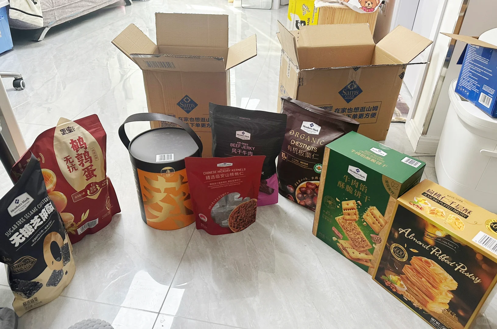 公司发的年货有好吃的吗