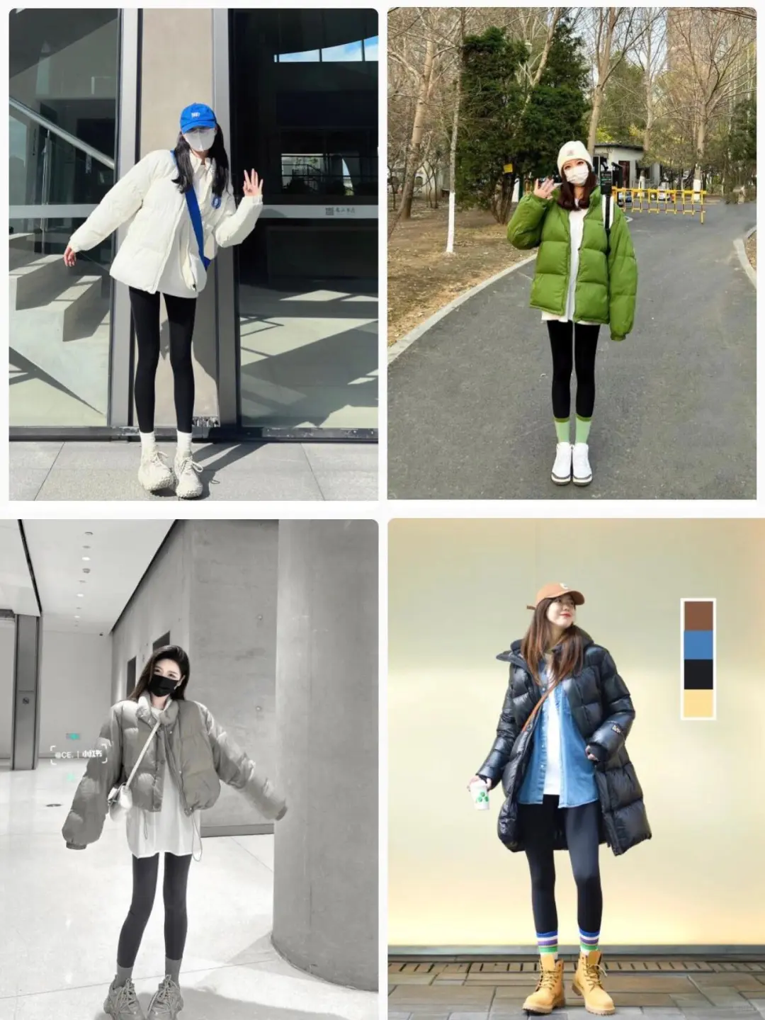 一裤多穿|美少妇秋冬鲨鱼裤的穿搭法则