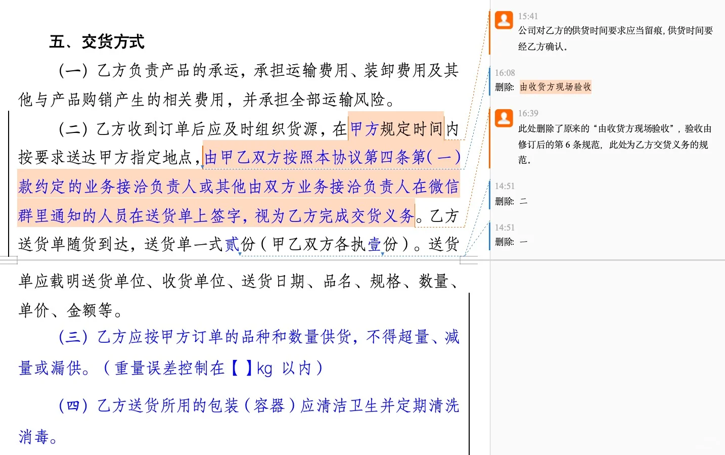 一文看懂食品采购合同审核要点