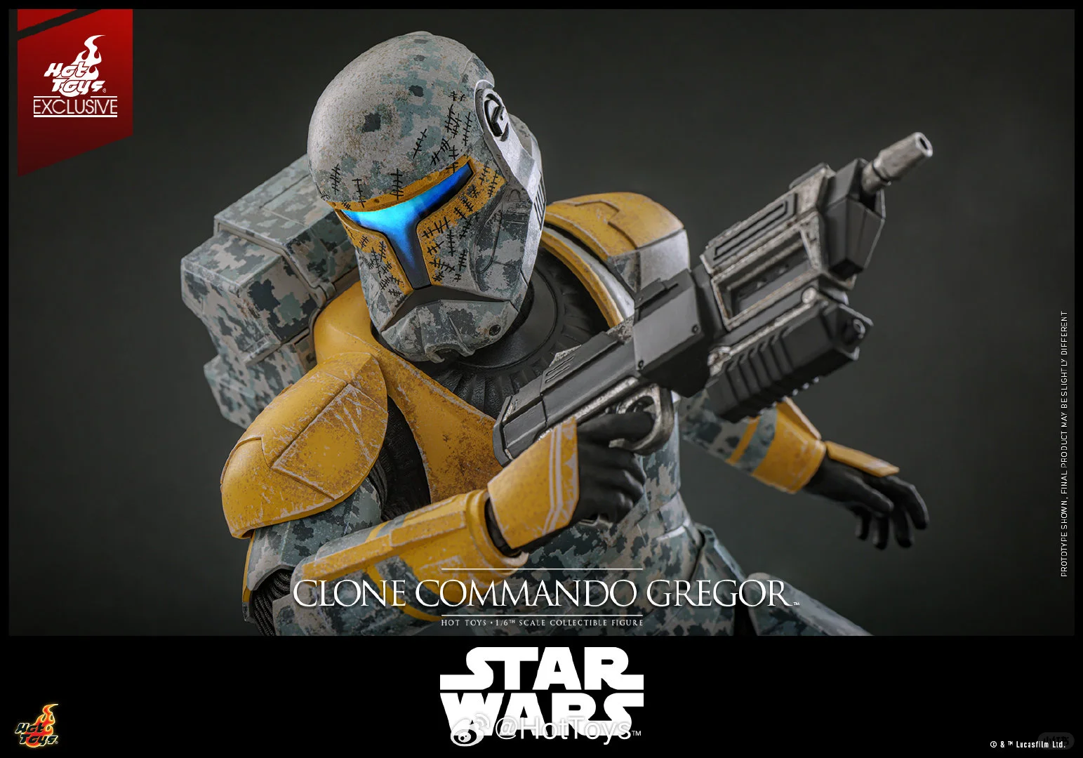 新品资讯_Hot Toys 克隆人突击队 格雷戈尔