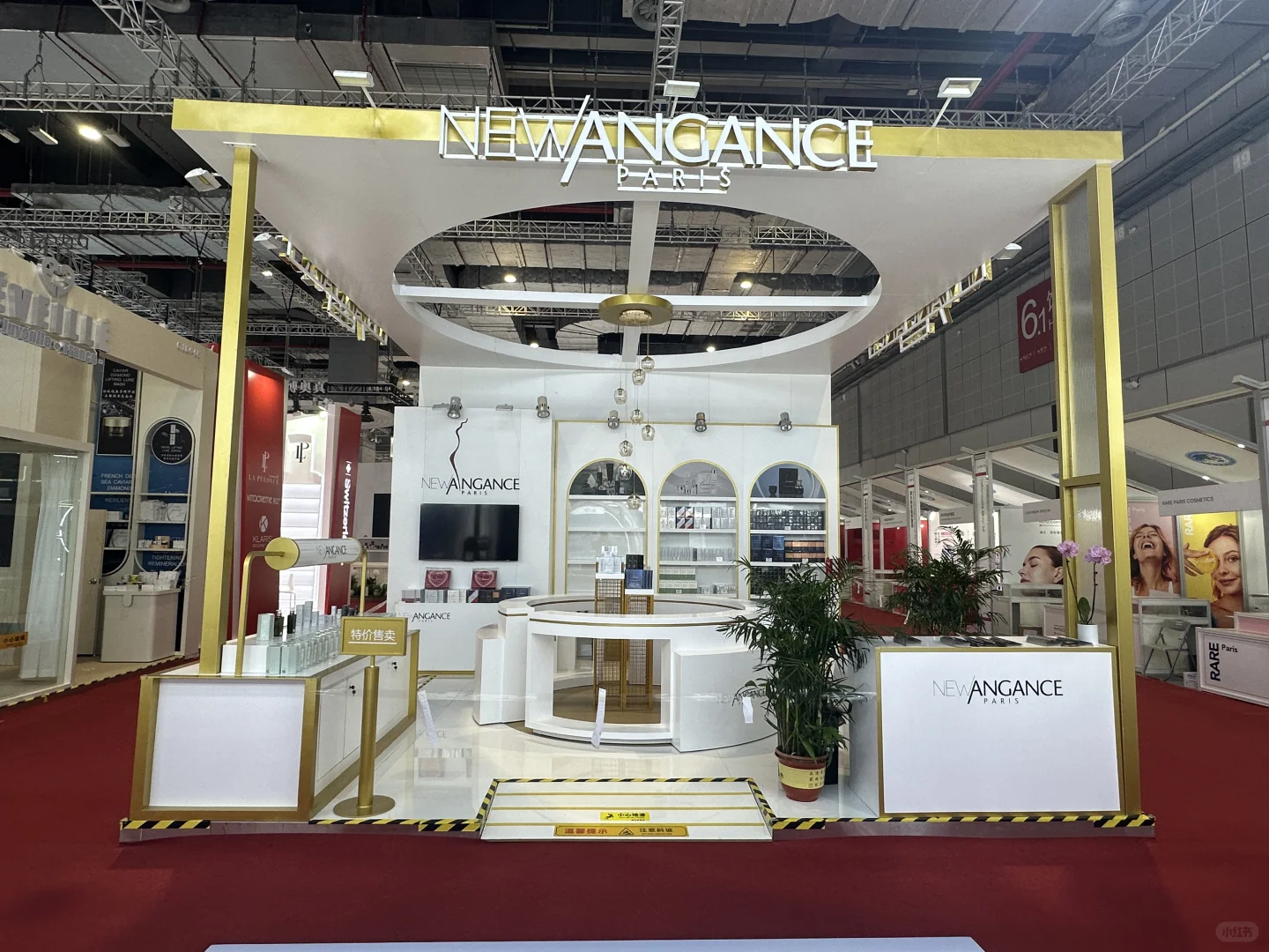 2024，进博会展台搭建完毕