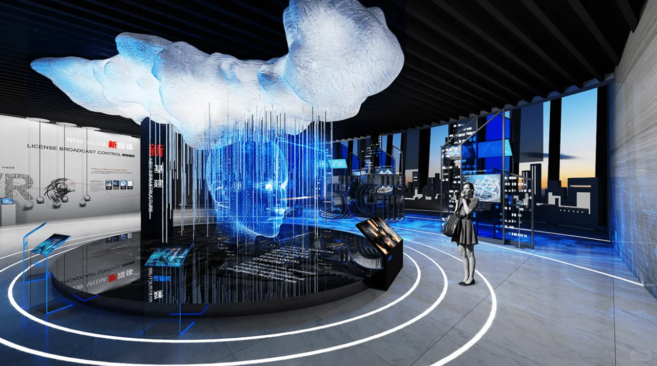 大数据5G数字科技互动沉浸式产业园设计