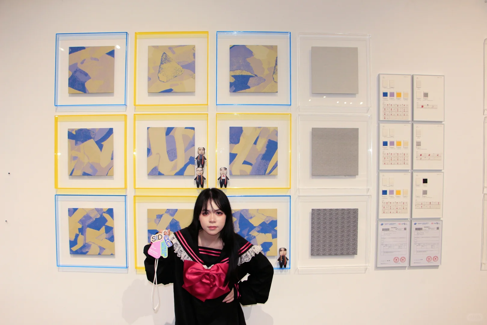 布展结束！run！