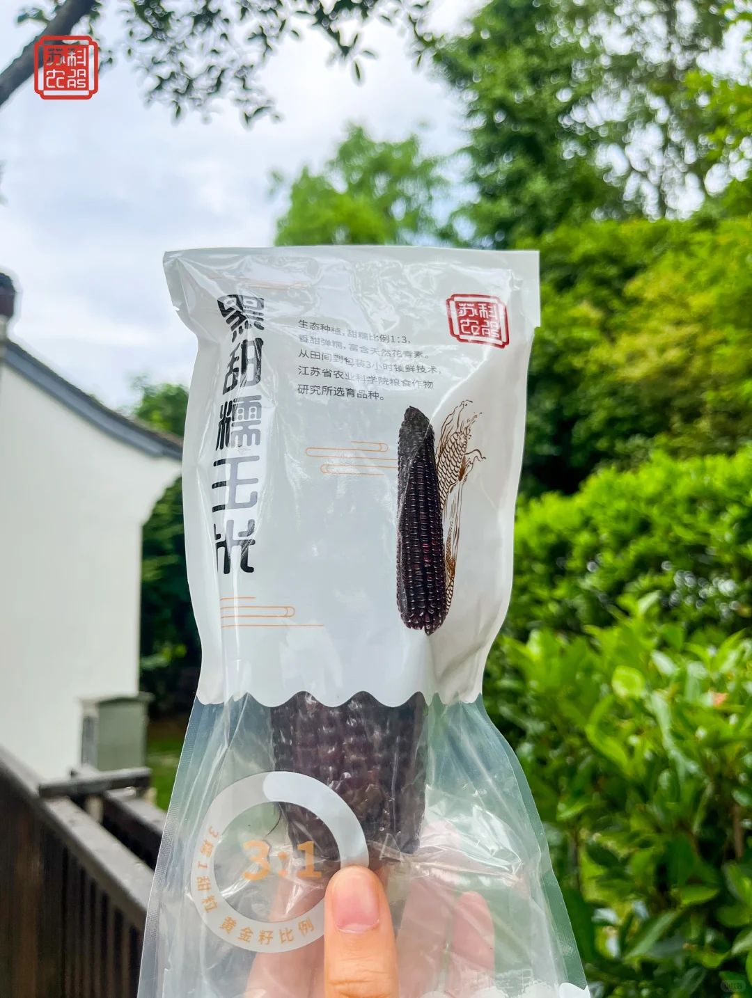 把江苏省农科院的好玉米带来小红书?
