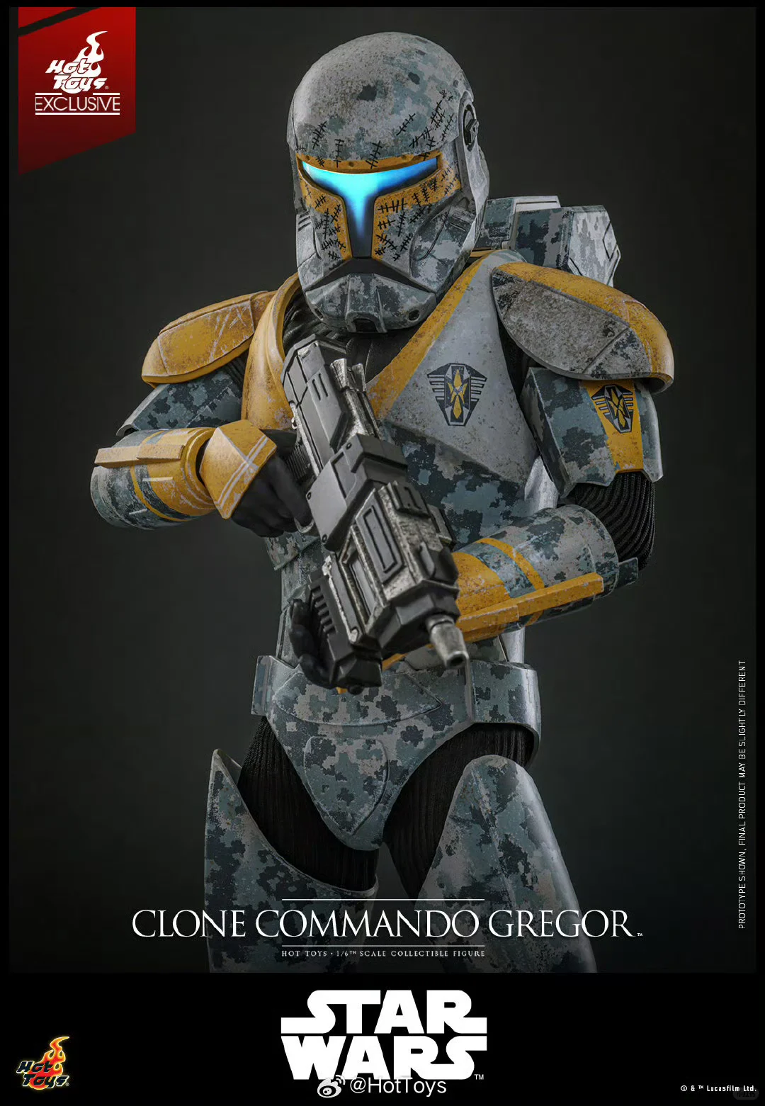 新品资讯_Hot Toys 克隆人突击队 格雷戈尔