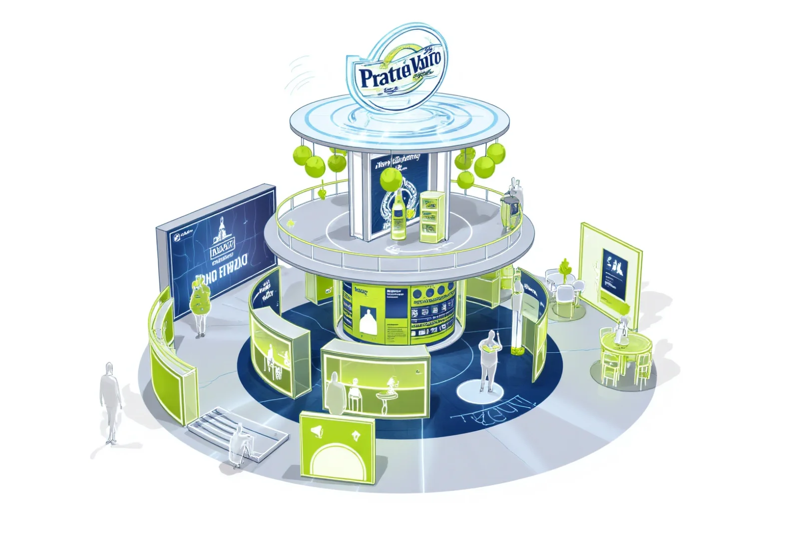 啤酒节 |音乐节品牌打卡展台，快闪店概念