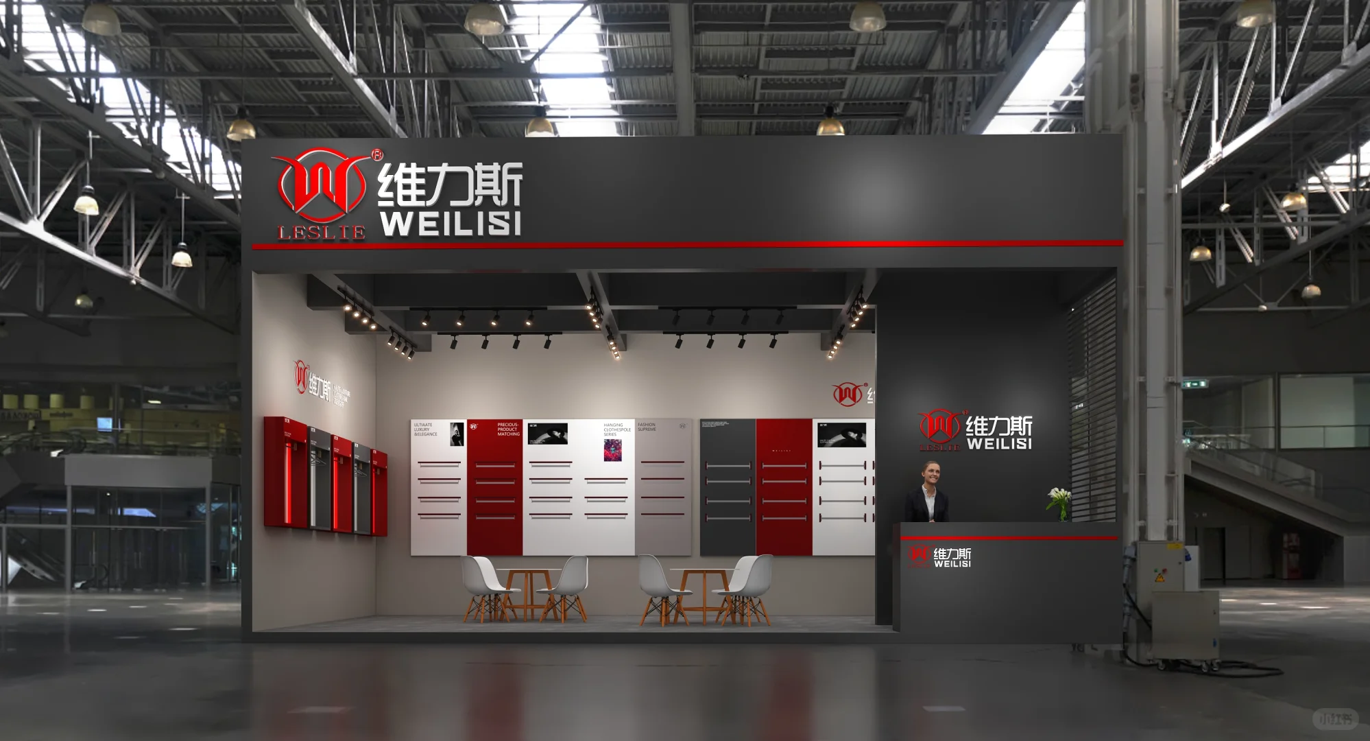 建博会小展台?5.5*8