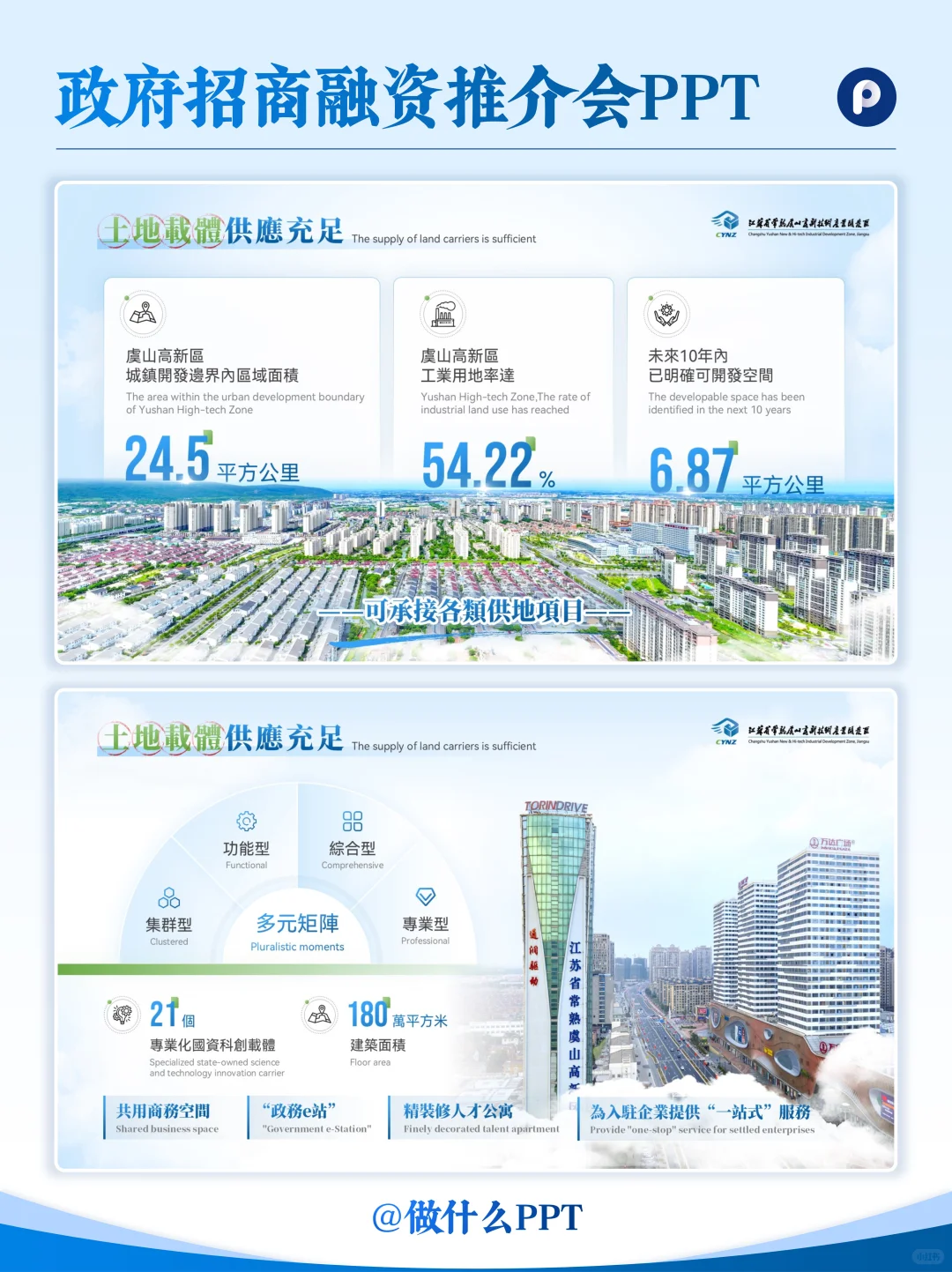 政府招商融资推介会PPT这样做才高级
