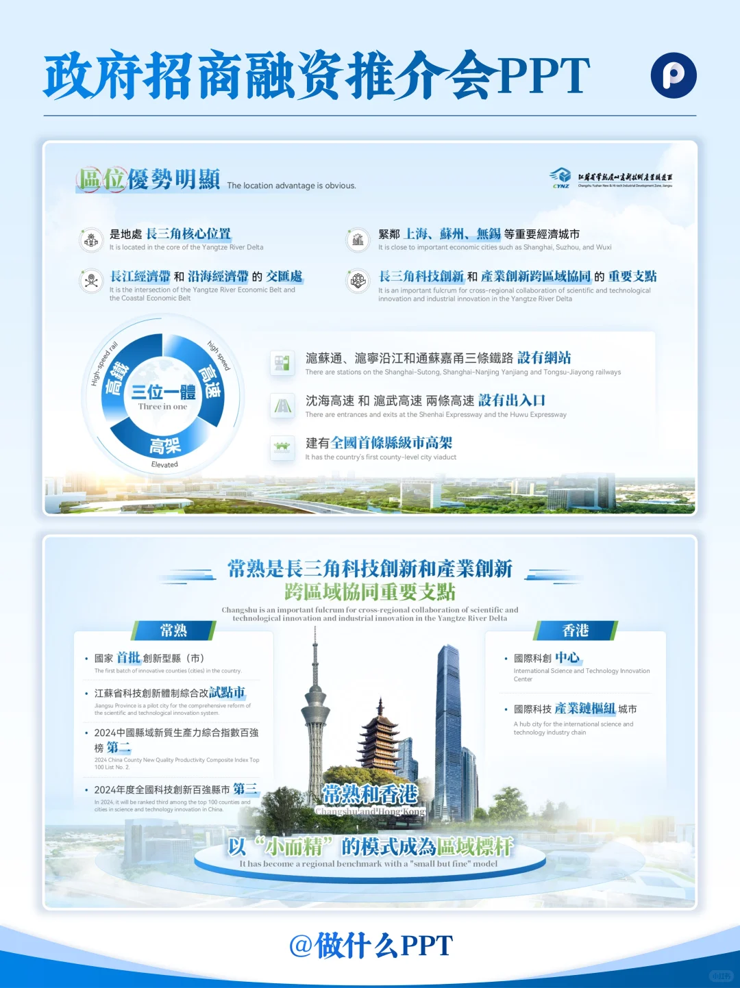 政府招商融资推介会PPT这样做才高级