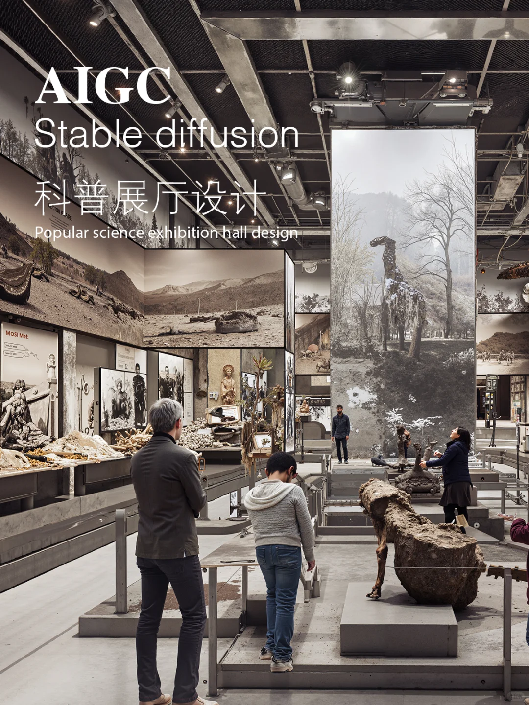 Stable diffusion|AIGC-科普展厅#关键词