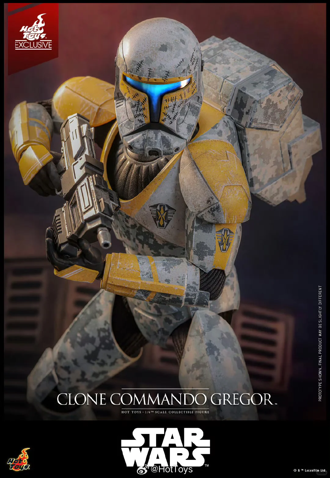 新品资讯_Hot Toys 克隆人突击队 格雷戈尔
