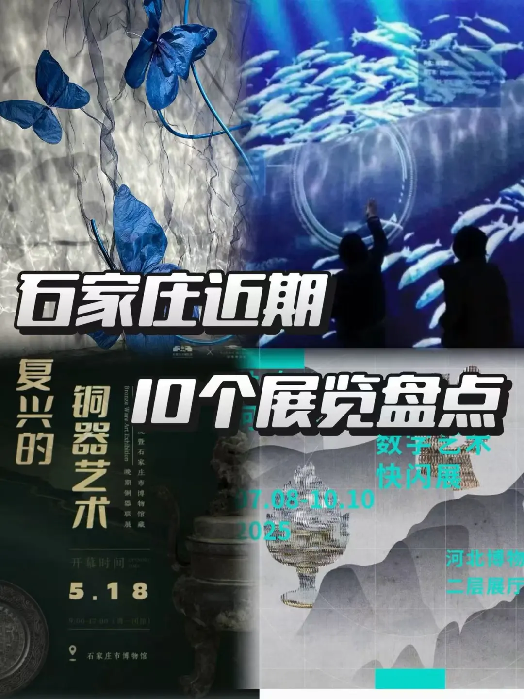 石家庄近期展览合集来啦！