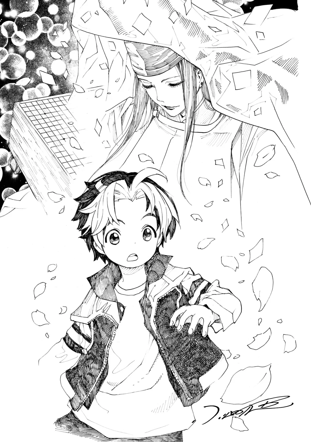 棋魂原画展本日开催 会场内景公开