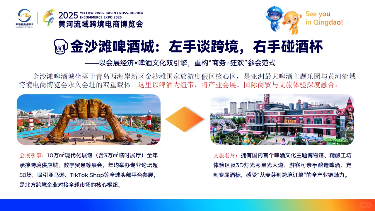 2025黄河流域跨境电商展·青岛最全攻略✨