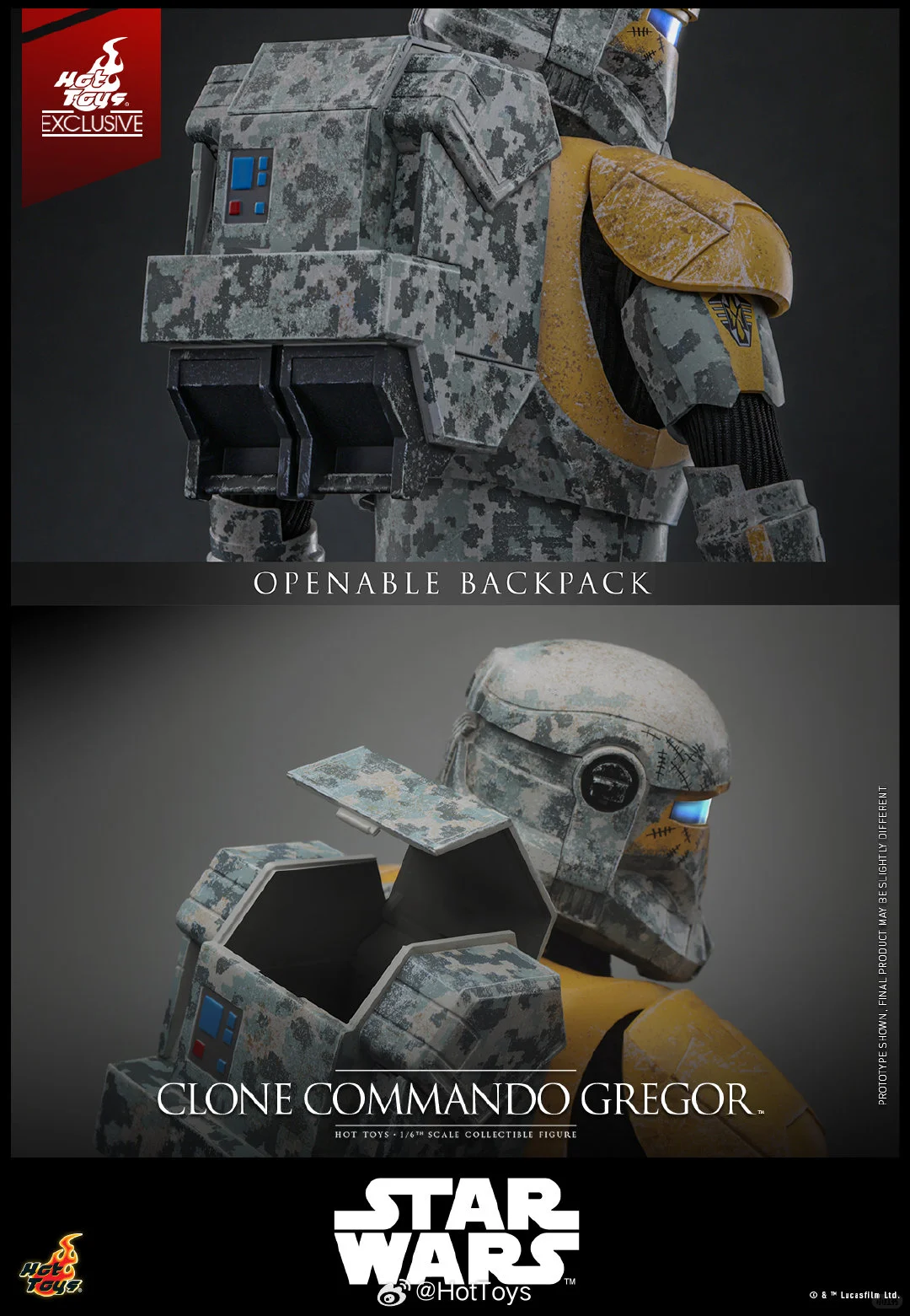 新品资讯_Hot Toys 克隆人突击队 格雷戈尔