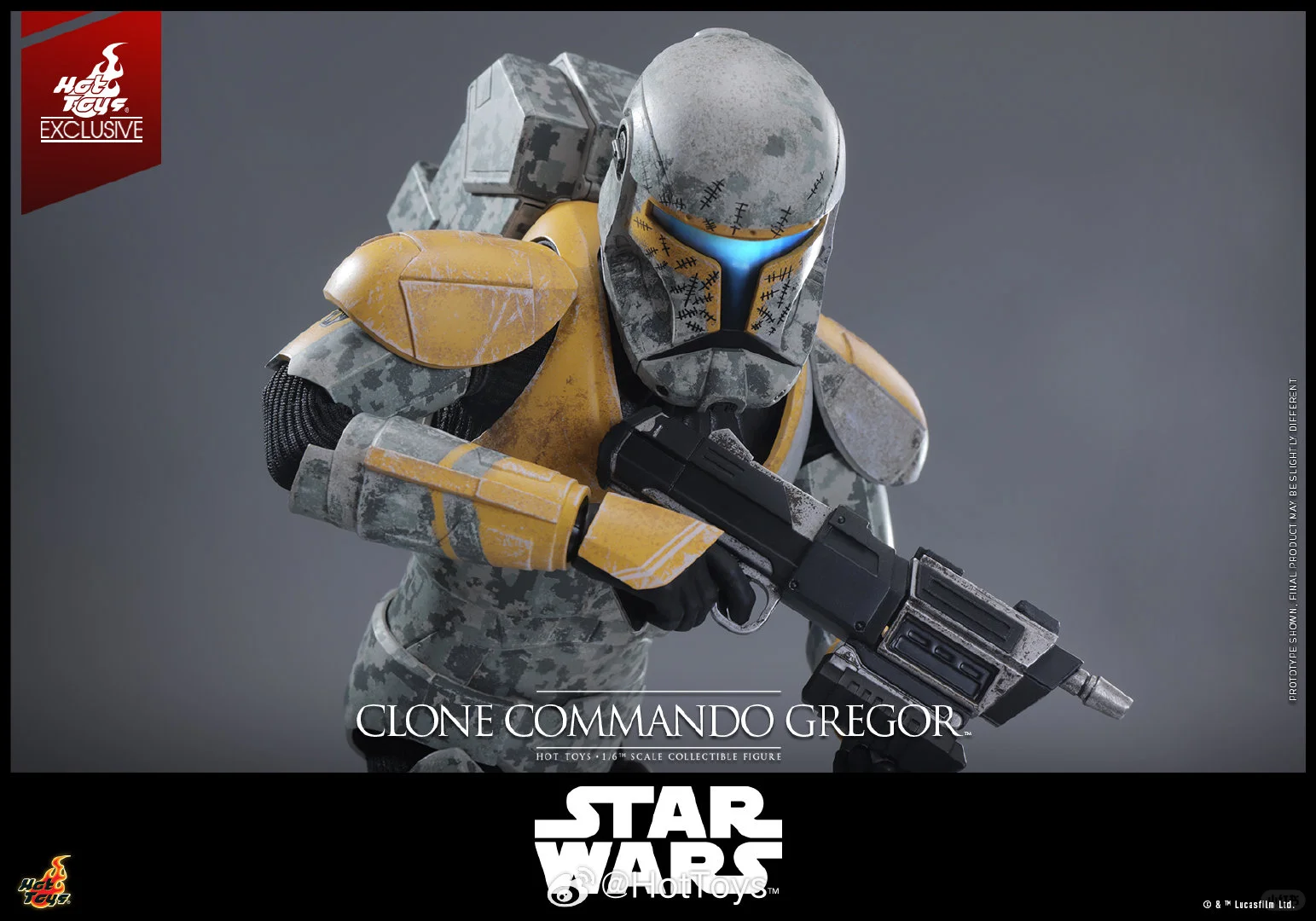 新品资讯_Hot Toys 克隆人突击队 格雷戈尔